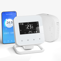 Termostato Inteligente BEOK BOT-R5, Compatible con la Aplicación Tuya, Control Remoto por Voz, Fácil de Programar, Regulador de Temperatura de Alta Precisión