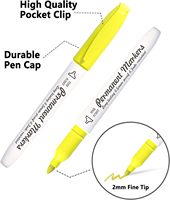 Marqueur permanent Sharpie en gros, logo personnalisé, marqueur permanent promotionnel pour la publicité, l'école, le bureau