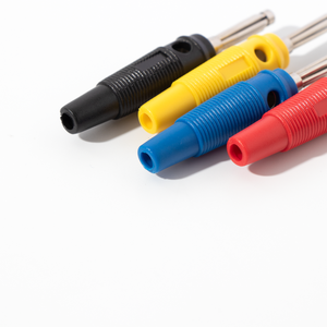 Várias cores 4mm <span class=keywords><strong>Banana</strong></span> <span class=keywords><strong>Plug</strong></span> Connector <span class=keywords><strong>Banana</strong></span> <span class=keywords><strong>Plug</strong></span> Pin 4mm Speaker <span class=keywords><strong>Banana</strong></span> Male Plugs - Product Image 5