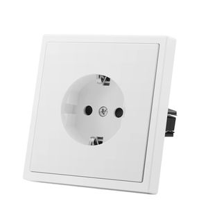 MVAVA EU <span class=keywords><strong>Panel</strong></span> de Doble Polo y 3 Vías para PC, Textura Mate, Sensación de Piel, Tomas Eléctricas, Puertos USB, Botón Pulsador Grande, Luz de Pared - Product Image 4