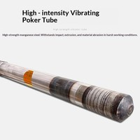 Stil # 35-4M # 38-6M # 708-M # 50-10M Anpassbare Düsenlänge Betonvibrator-Nadel Betonvibrator mit Flexiblem Schaft