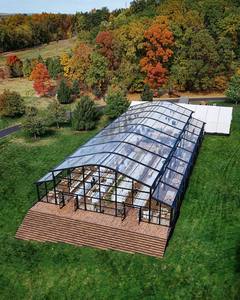 Tente de réception en PVC transparent imperméable avec structure en alliage d'aluminium robuste - pour mariage, fête, exposition - Product Image 1