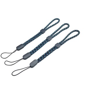 Adjustable Nylon Wrist Strap For Mobile Phones Walkie Talkies <b>USB</b> Flash Drives <b>Bluetooth</b> Speakers Anti Loss Lanyard Red Blue - Product Image 2