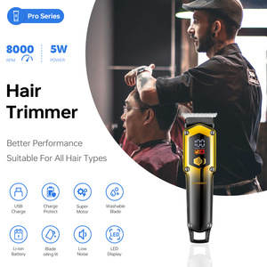 Cortadora de Pelo JAMAKY de 5.6 Pulgadas con Pantalla Digital, Recargable, Eléctrica, para Hombres, para Barba y Cuerpo - Product Image 5