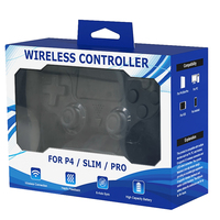 Manette de jeu sans fil privée, gyroscope six axes, double vibration, joystick, manette de jeu pour console Play Station 4 PS4 P4