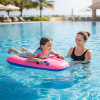 Planche gonflable de plage Portable avec poignée, pour surf légères et souples, Mini flotteurs de piscine