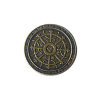Fabricant chinois de pièces de monnaie de jeu de société, médailles, pièces de monnaie personnalisées bon marché, série de dragons, pièces de monnaie de jeu de société