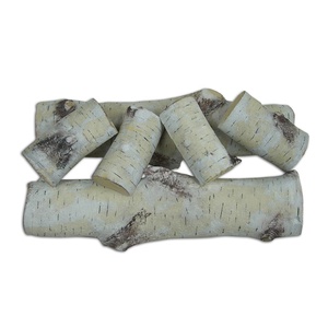 Leños de Cerámica para <span class=keywords><strong>Chimenea</strong></span> de Gas, Leños de Madera Falsos, Decoración - Product Image 1