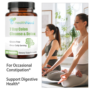 Cápsulas de Limpieza y Desintoxicación de Colon de 7 Días con Polvo de Linaza OEM ODM, Apoyo Digestivo con Hoja de Senna y Suplemento Dietético - Product Image 5