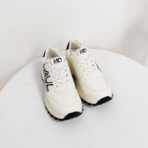 Scarpe Sportive Casual da <span class=keywords><strong>Donna</strong></span> alla Moda con Logo Personalizzato, Suola Spessa, Leggere, con Lacci, in <span class=keywords><strong>Pelle</strong></span> Sintetica - Product Image 3