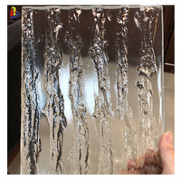 Verre laminé texturé décoratif pour cloisons - Durable et étanche pour salons, salles de bain et hôtels
