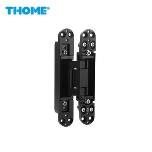 Charnière de porte invisible moderne à fermeture douce, réglable 3D, pliable, en alliage d'aluminium et de zinc, à 180 degrés, <span class=keywords><strong>THOME</strong></span> TL-003 - Product Image 2