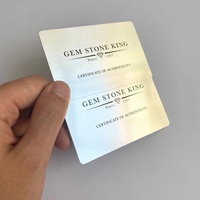 Tarjeta de Regalo VIP de PVC RFID CR80 de Alta Calidad con Impresión Personalizada, para Uso en Hoteles, en Dorado y Plateado, para Membresías y Negocios