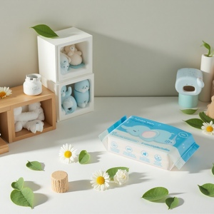 High Quality Private Label <b>Biodegradable</b> Flushable <b>Wipes</b> Organic Natural Cleaning Toilet Flushable Wet <b>Wipes</b> - Product Image 2