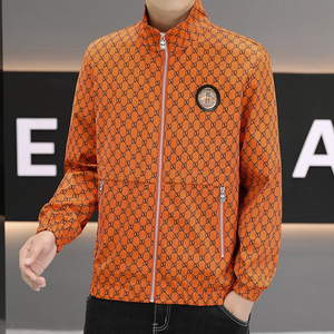Manteau Homme Printemps Automne <span class=keywords><strong>Hiver</strong></span> Little Bee – Nouveau Style Européen Col Baseball Tendance Marque Haut de Gamme Épaisseur Légère Populaire et à la Mode - Product Image 6