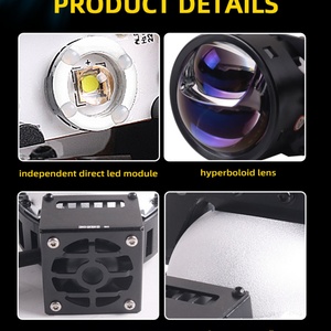 Sanvi A11 MAX 73w High Beam 45w Low Beam Biled <b>Projector</b> Lens 3 Inch Headlight Power Bi <b>Led</b> <b>Projector</b> Headlights 16v for Car - Product Image 5