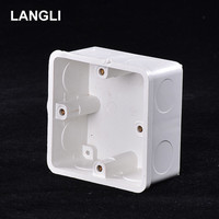 Boîtier électrique étanche en PVC pour l'extérieur, intérieur, sécurité, boîtier de jonction, pour les projets de câblage, câble