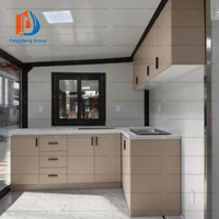Casa Prefabricada Moderna, Casa Móvil Pequeña, Casa Modular de Lujo de 20 pies/40 pies con 3 Dormitorios para América del Norte, Casa Pequeña para Jardín Trasero