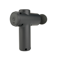 Pistolet de massage musculaire mini à prix d'usine, 1200 mAh, 4 têtes de massage, moteur à balais, machine de massage corporel portable pour la relaxation