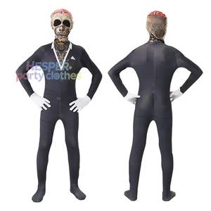 Nouvelle combinaison de costume d'Halloween HP pour adulte, tenue de mascarade squelette, cosplay d'horreur - Product Image 1