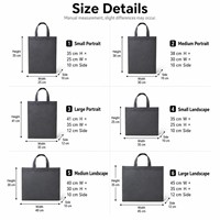 Sacs en non-tissé personnalisés avec logo imprimé, sacs écologiques pour le shopping, sacs promotionnels pour la publicité, sacs cadeaux