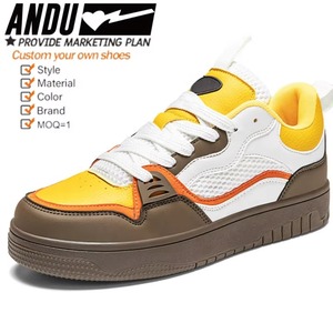 Chaussures de skate de style nouveau, baskets de créateur tendance pour hommes, baskets décontractées unisexes personnalisées avec logo, créez votre propre sneaker - Product Image 2