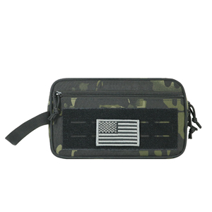 נרתיק טקטי EDC לארגון בכיס, עמיד למים, עם רצועת MOLLE, לאחסון כלים קטנים, נייד, עשוי ניילון, עם רוכסן. - Product Image 6