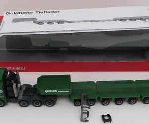 Plc <span class=keywords><strong>Herpa</strong></span> 1/87 Camión Man Z Pedition Goldhofer Low # 151993 para el producto con garantía Advantage Tock - Product Image 1