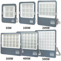 Projecteur LED extérieur IP66 pour jardin et cour, 100W, 150W, 200W, 300W, 400W, 500W, 50W avec angles optionnels de 30, 60 ou 90 degrés