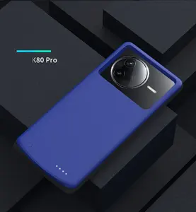 Funda Cargadora de Batería de 10000 mAh para Xiaomi Redmi K80, Funda Protectora con Banco de Energía para Redmi K80 Pro, Cubierta de Carga para Teléfono con Batería para Redmi K80 Pro - Product Image 2