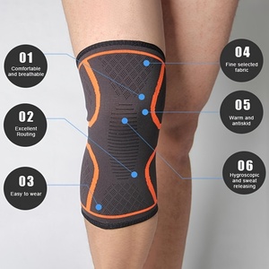 Genouillères de compression en gros pour l'arthrite, soutien articulaire, protection sportive pour le volleyball et la gym - Product Image 2