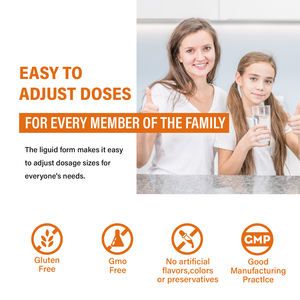 Üretim özel etiket özel Vitamin D3 damla çocuklar ve bebekler için bağışıklık desteği OEM/ODM yağ damla sağlık takviyesi - Product Image 4