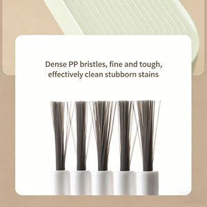 Spazzola per la pulizia di fessure e spazi vuoti, Spazzola multifunzionale per la pulizia, Spazzola flessibile per la pulizia domestica speciale - Product Image 4