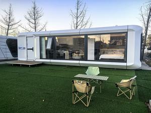 Casa Cápsula Móvil Ecológica 2026, Carpa para Fiestas, Contenedor de Acero Impermeable para Uso en Bares y Resorts - Product Image 1