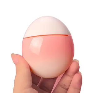 30 45 60g Customizable cute lotion skin care product container creative egg-shaped hand cream surface oil plastic bottle