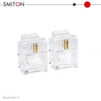Connecteurs RJ11 6P2C Câble téléphonique Prise Cat3