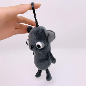 15Cm Chihuahua Pluche Sleutelhanger Knuffels Chinese Kuif Hond Zachte Chihuahu Hond Pluche Pop Rare Grappige Poppentas Opknoping Speelgoed - Product Image 5