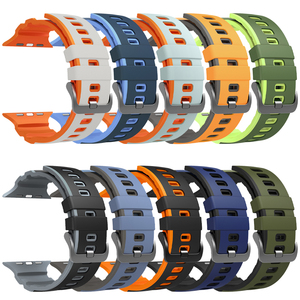 Correa Deportiva de Silicona con Hebilla Ajustable de Acero Inoxidable <span class=keywords><strong>para</strong></span> <span class=keywords><strong>Apple</strong></span> <span class=keywords><strong>Watch</strong></span> Ultra 49mm, ¡Nuevo Lanzamiento! - Product Image 3