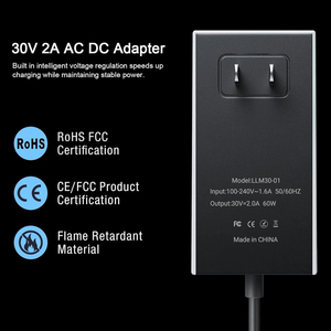 <span class=keywords><strong>Chargeur</strong></span> mural rapide Starlink Mini 60W 30V 2A, adaptateur d'alimentation <span class=keywords><strong>AC</strong></span>/DC, adaptateur d'alimentation de remplacement - Product Image 4