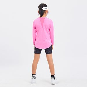 LuckPanther, nuevo diseño de camisetas para niñas, ropa deportiva, ropa de gimnasio, ropa de Yoga de manga larga para niños, ropa deportiva para niñas - Product Image 6