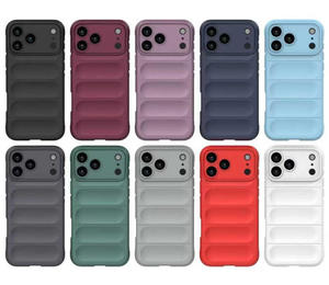 Funda anticaída para Airbag para <span class=keywords><strong>iPhone</strong></span> 17 Pro Max 17 Air 16E 16 Pro Max 15 Plus 14 13 12 <span class=keywords><strong>11XS</strong></span> XR X, funda resistente a prueba de golpes - Product Image 2