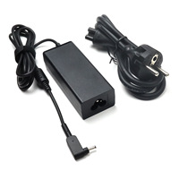 Adaptador de Corriente para Portátil de 45W 19V 2.37A, Conector CC de 3.0*1.1mm, Cargador de Repuesto Compatible con Fuente de Alimentación para Computadora Portátil