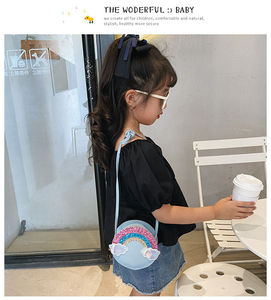 Borsa a tracolla per <span class=keywords><strong>bambina</strong></span> borse carine per bambini borse per ragazze Monederos piccole borse Mini borsette borsetta - Product Image 6