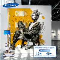 Machine d'impression de carreaux de sol Printava P800 Pro à jet d'encre UV pour graphiques de sol personnalisés, logos, signalétique de marque, décoration intérieure
