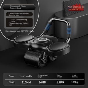 2025 nuova attrezzatura automatica <span class=keywords><strong>per</strong></span> l'esercizio della ruota del rullo di rimbalzo <span class=keywords><strong>per</strong></span> l'allenamento Fitness in <span class=keywords><strong>palestra</strong></span> a <span class=keywords><strong>casa</strong></span> con tappetino <span class=keywords><strong>per</strong></span> il ginocchio e tempo - Product Image 6