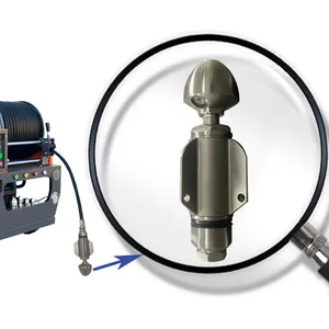 Chất lượng cao áp lực cao quay ống nước thải làm sạch vòi phun, đường ống descaling và nới lỏng làm sạch vòi phun