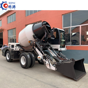 ZKEPAI CAPAI Véhicule de <span class=keywords><strong>livraison</strong></span> de ciment Hormigonera à chargement automatique <span class=keywords><strong>Camion</strong></span> malaxeur à béton efficace - Product Image 5