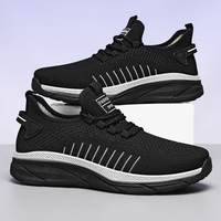 Chaussures de course décontractées pour hommes, nouvelle collection printemps-été, respirantes, en maille, tendance, légères, semelle souple, confortables, à lacets