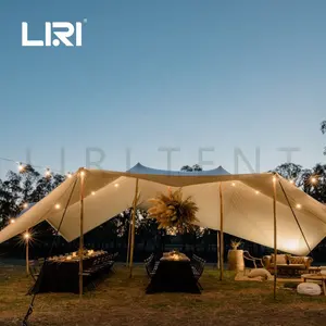 Grandes tentes extensibles étanches 200 places pour fêtes de mariage et carnaval en plein air à vendre