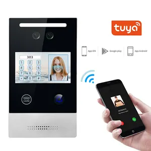 Novo Produto Campainha Múltipla Tela Monitor Câmera Sem Fio Ou Com Fio Impermeável Video Door Phone Intercom